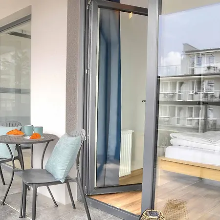 شقة Solny - Nadmorski Luksus 20m Do Plazy أوسترونيه مورسكية